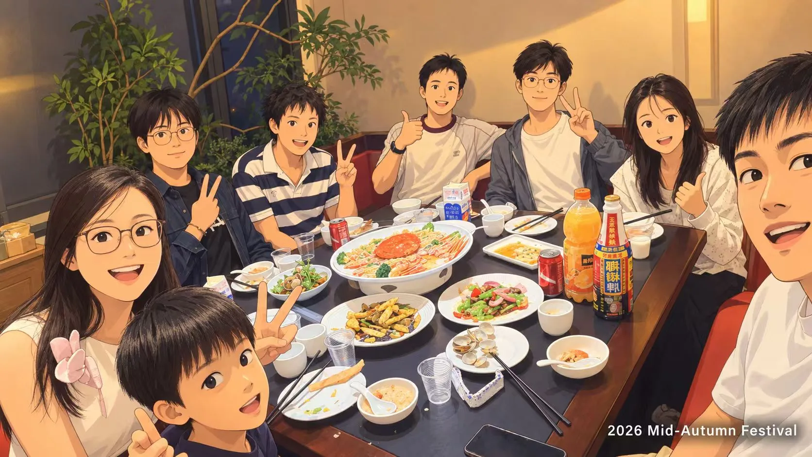 TGG AI Studio 2026 Mid-Autumn Festival Team Photo